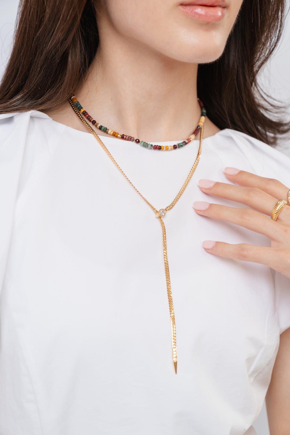 Pythonia and Kaya Necklaces