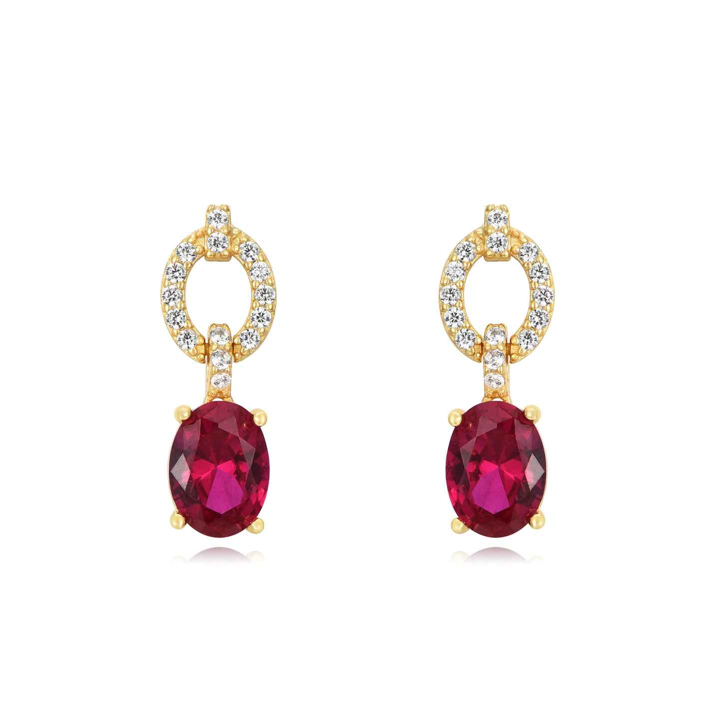 Ruby Earrings