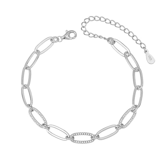 Silver chain Bracelet